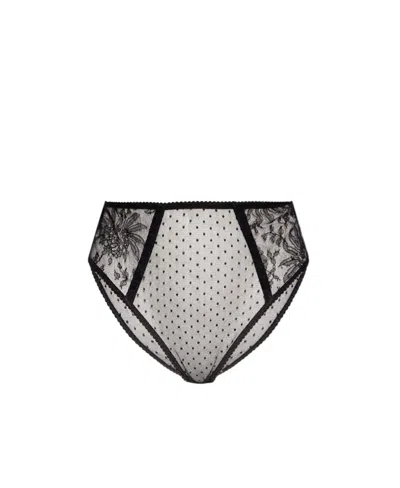 Dolce & Gabbana Point D'esprit-tulle Briefs In Multi