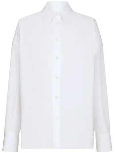 Dolce & Gabbana White Oversized Shirt