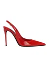 Dolce & Gabbana Leather Shoes In Red