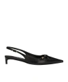 Dolce & Gabbana Slingback Seta In Black