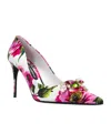 Dolce & Gabbana Pointed High Heels In Multicolor