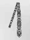 Dolce & Gabbana Maiolica Print Tie In Black