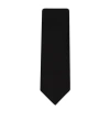 Dolce & Gabbana Wide Blade Smooth Texture Tie In Black
