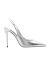 Dolce & Gabbana 120mm Snakeskin-effect Leather Pumps In Gray