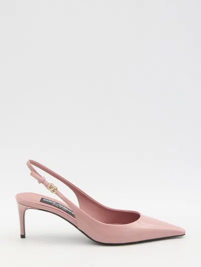 DOLCE & GABBANA POINTED-TOE SLINGBACK PUMPS