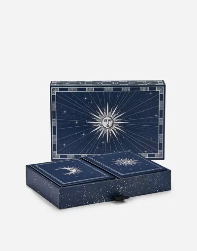 Dolce & Gabbana Poker Cards In Blue