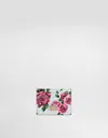 Dolce & Gabbana Polished Calfskin Card Holder In Print