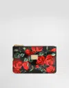 Dolce & Gabbana Polished Calfskin Card Holder In Print