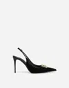 Dolce & Gabbana Dolce&gabbana Sandali Donna Pelle Nero In Black