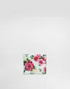 Dolce & Gabbana Polished Calfskin Wallet In Print