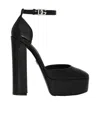 Dolce & Gabbana 145mm Patent-leather Platform Pumps In Black