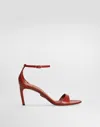 Dolce & Gabbana Polished Goatskin Sandals In Red