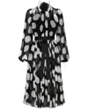 Dolce & Gabbana Polka-dot Print Dress In Black