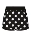 Dolce & Gabbana High Waist Shorts In Black