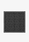 Dolce & Gabbana Polka-dot Print Silk Scarf In Monochrome