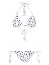 Dolce & Gabbana Triangle Bikini In White