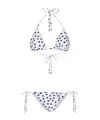 Dolce & Gabbana Polka Dot-print Triangle-cup Bikini Set In White