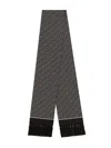 Dolce & Gabbana Polka Dot Scarf In Black