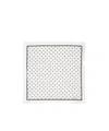 Dolce & Gabbana Polka-dot Silk Scarf In White