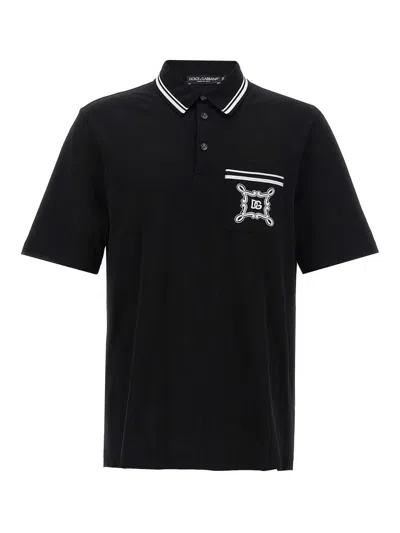Dolce & Gabbana Polo - Negro