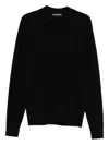 Dolce & Gabbana Polo-neck Sweater In Black