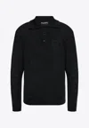 Dolce & Gabbana Poloshirt Mit Logo-stickerei In Gray