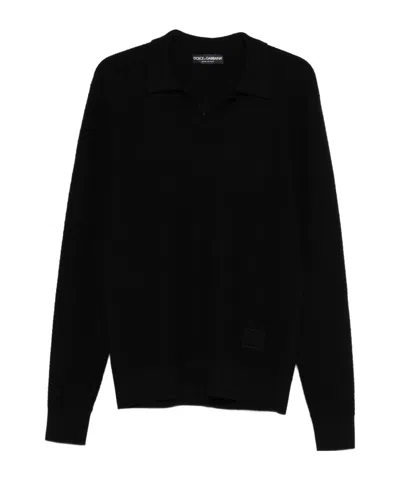 DOLCE & GABBANA POLO-NECK SWEATER