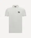 Dolce & Gabbana Cotton Piqué Polo-shirt With Branded Tag In White