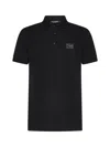 Dolce & Gabbana Elegant Black Cotton Polo Shirt In Black