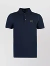 Dolce & Gabbana Cotton Polo Shirt With Buttoned Collar And Ribbed Accents