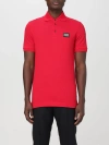 Dolce & Gabbana Polo Shirt  Men Color Burgundy