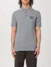 Dolce & Gabbana Polo Shirt  Men Color Grey In Grau