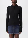Dolce & Gabbana Polo Shirt  Woman Color Black In Black