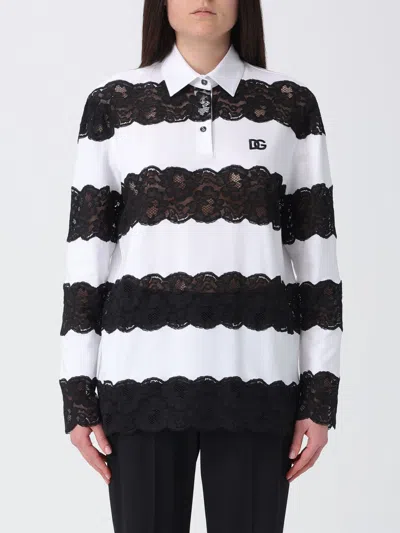 Dolce & Gabbana Polo Shirt Woman  In Multi