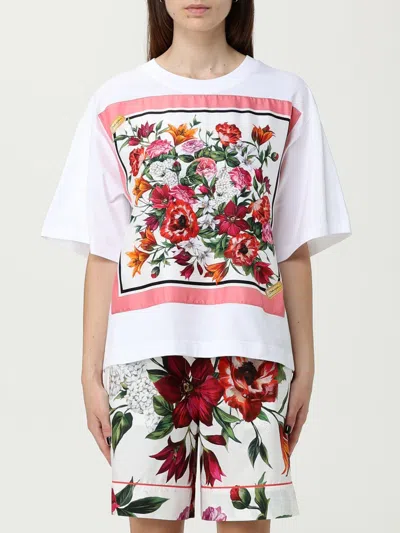 Dolce & Gabbana Polo Shirt  Woman Color White