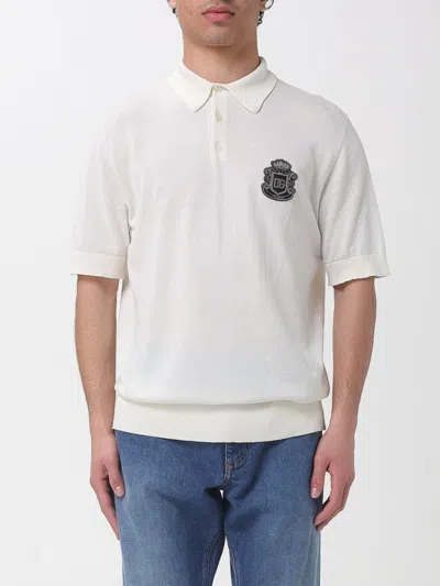 Dolce & Gabbana Polo Shirt Men  In White