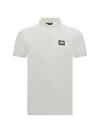 Dolce & Gabbana White Crewneck T-shirt With Logo Plate In Cotton Man In White