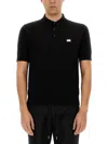 Dolce & Gabbana Polo With Logo In Brown