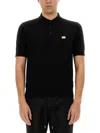 Dolce & Gabbana Polo With Logo In Brown