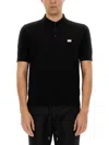 Dolce & Gabbana Polo With Logo In Brown