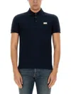 Dolce & Gabbana Polo With Logo In Black