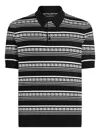 Dolce & Gabbana Knitted Polo Shirt With Short Sleeves