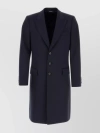DOLCE & GABBANA POLYESTER BLEND COAT WITH BACK SLIT AND VENT