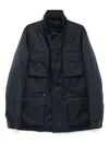 Dolce & Gabbana Technical Fabric Safari Jacket In Blau