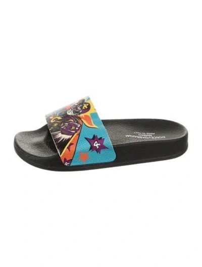 Pre-owned Dolce & Gabbana Kids' Pool Slide In Blue