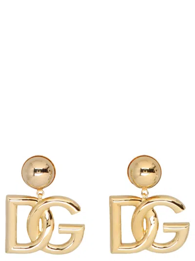 Dolce & Gabbana Pop Earrings In Gold