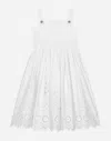 Dolce & Gabbana Abito Senza Maniche In White