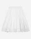 Dolce & Gabbana Gonna In White