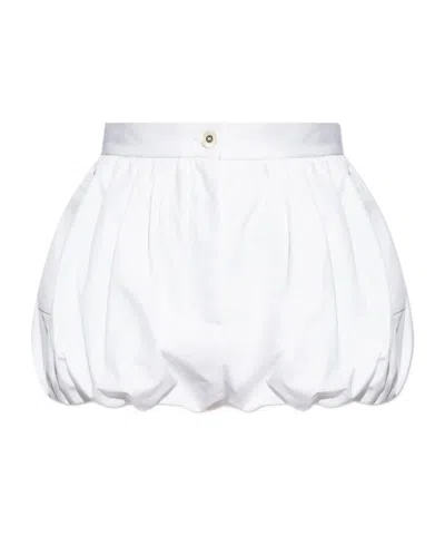 Dolce & Gabbana Dolce  Gabbana Poplin Balloon Culottes In White