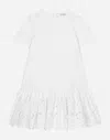Dolce & Gabbana Abito Senza Maniche In White